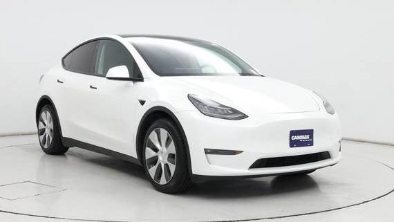 TESLA MODEL Y 2021 5YJYGDEE8MF160645 image